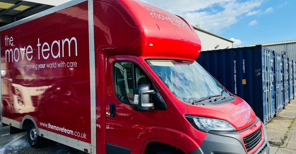 The Move Team Removal Vehicle by Storage Units