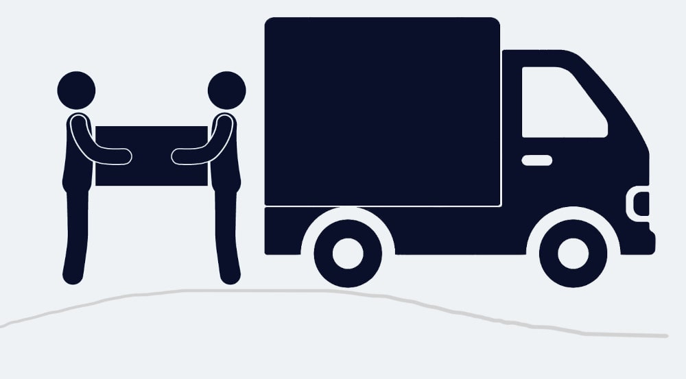 2 men and van graphic